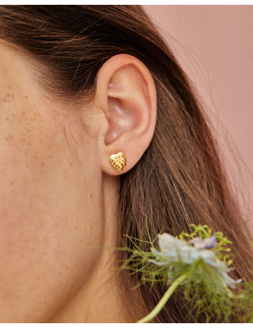 Gold-plated studs