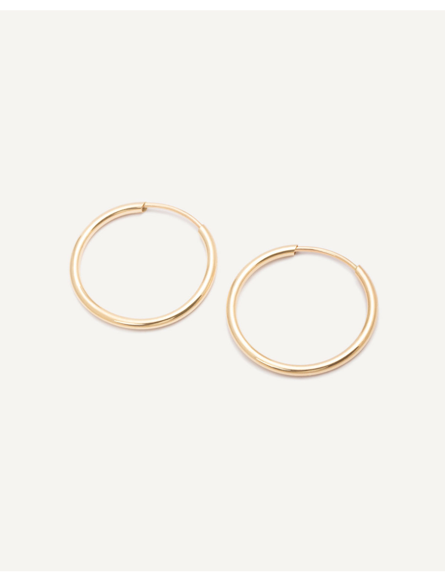 Gold small hoops