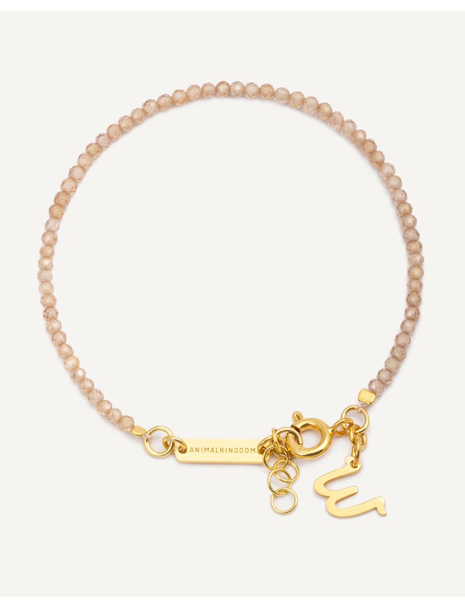 Gold-plated bracelet with...