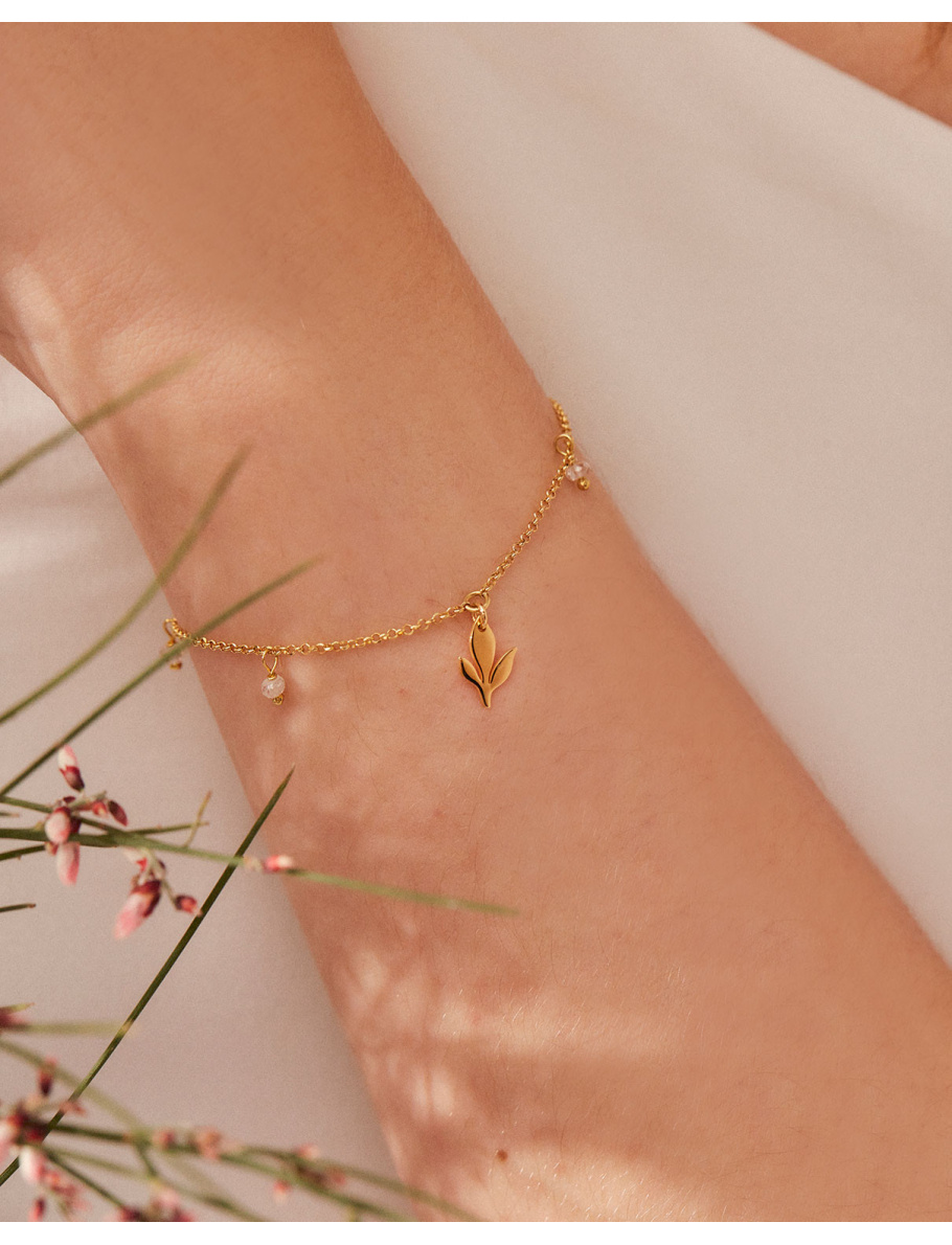 Only You gold-plated bracelet