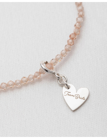 silver bracelet for bridesmaid